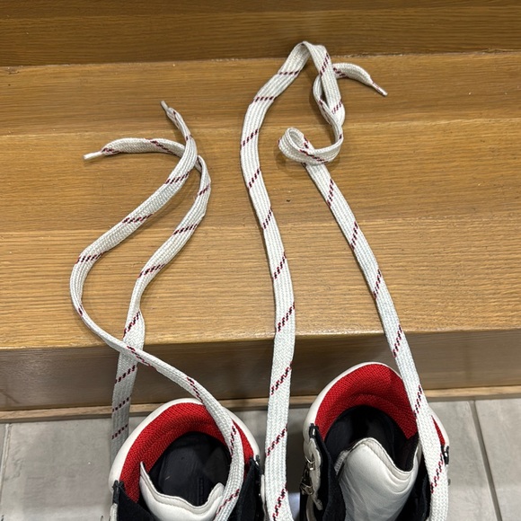 Isabel Marant Black and White High-Top Boots - Picture 10 of 12